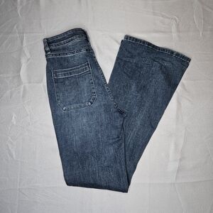 Chelsea And Violet Jeans Womens Size 28 Blue Denim Flare Medium Wash